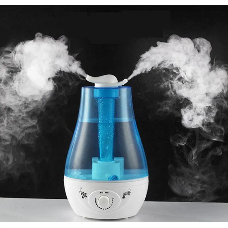 

Home Air Humidifier Aroma Diffuser Ultrasonic 25W 3L Oil Diffuser Mist Maker Fogger With EU US Plug 1pcs