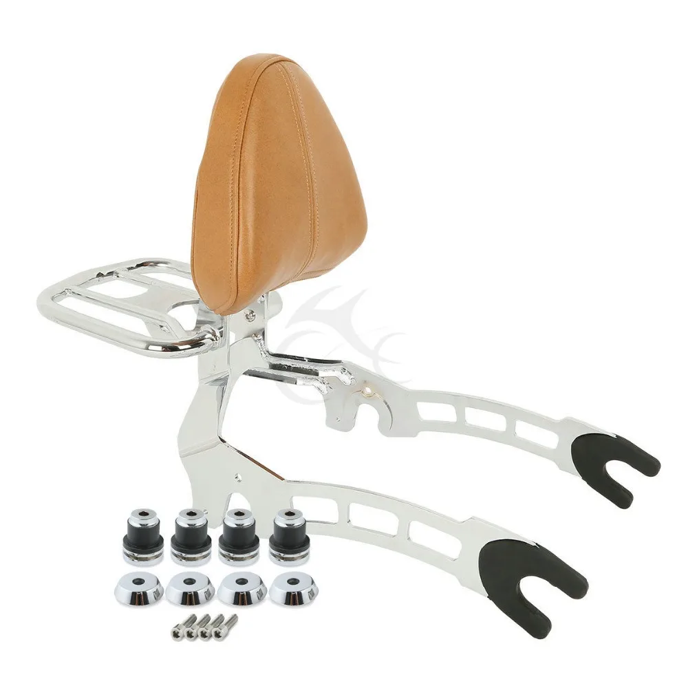 Motorcycle Sissy Bar Passenger Backrest + Mouting Spools For Indian Scout 15-20 Sixty 16-2020 | Автомобили и мотоциклы