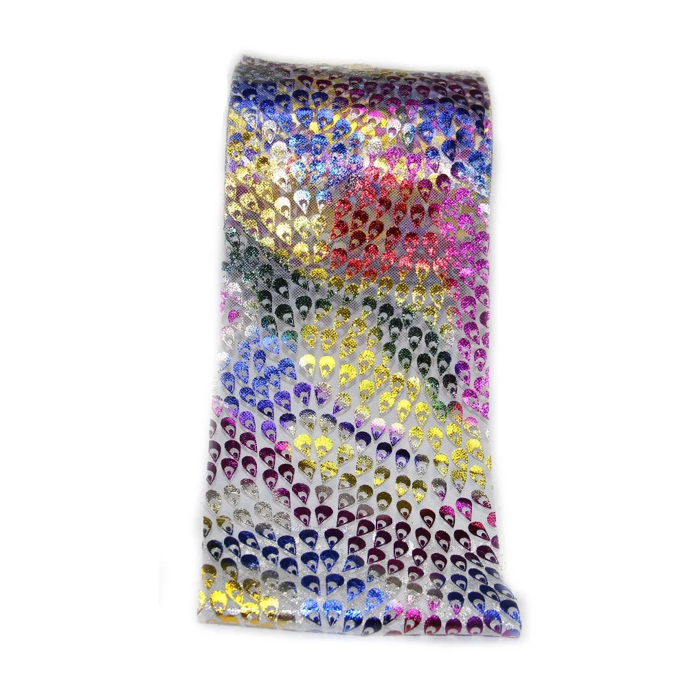 Бесплатная доставка новый специальный тюлевый рулон с павлином катушка пачка