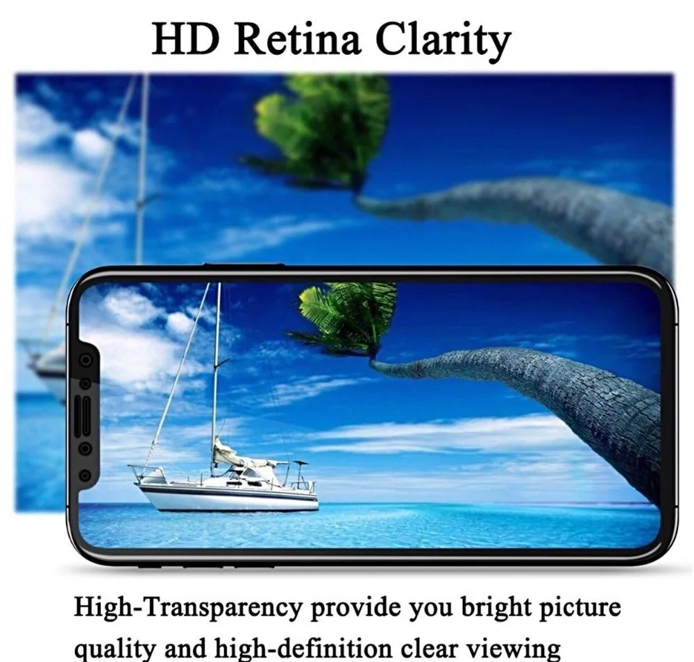 HOPCHAM для iPhone 6 7 6s 8 Plus X Закаленное стекло Защитная крышка экрана 2.5D Защитное на |
