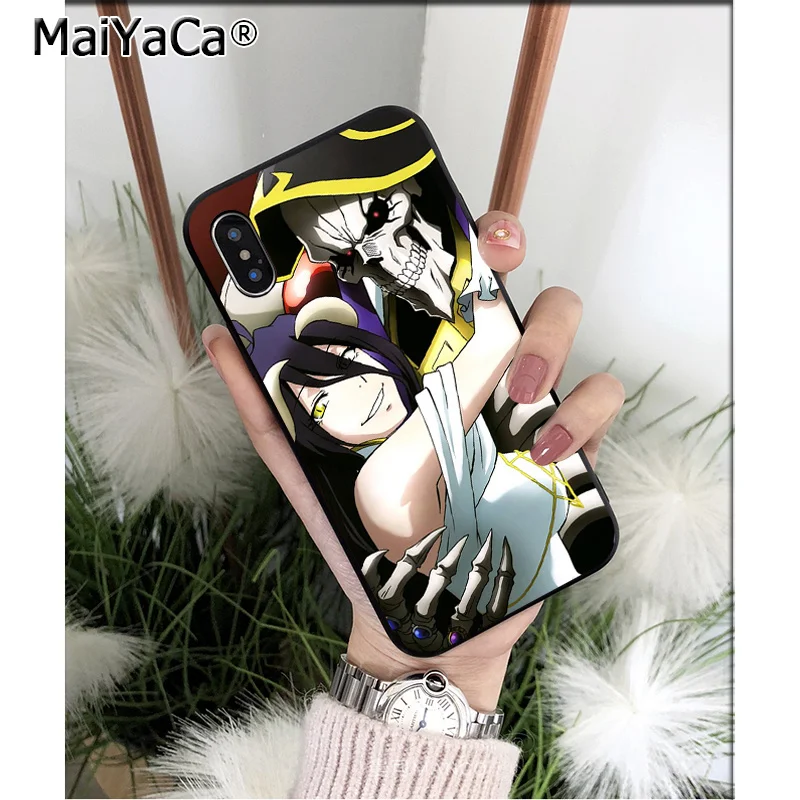 A9 MaiYaCa персонаж аниме Overlord Albedo TPU Мягкий силиконовый чехол для телефона чехол для iPhone 6S 6plus 7plus 8 8Plus X Xs MAX 5 5S XR - Цвет: A9