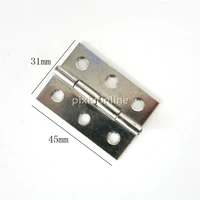 1pc j104 mirror surface steel hinge 34 5cm for diy wooden box make free shipping russia