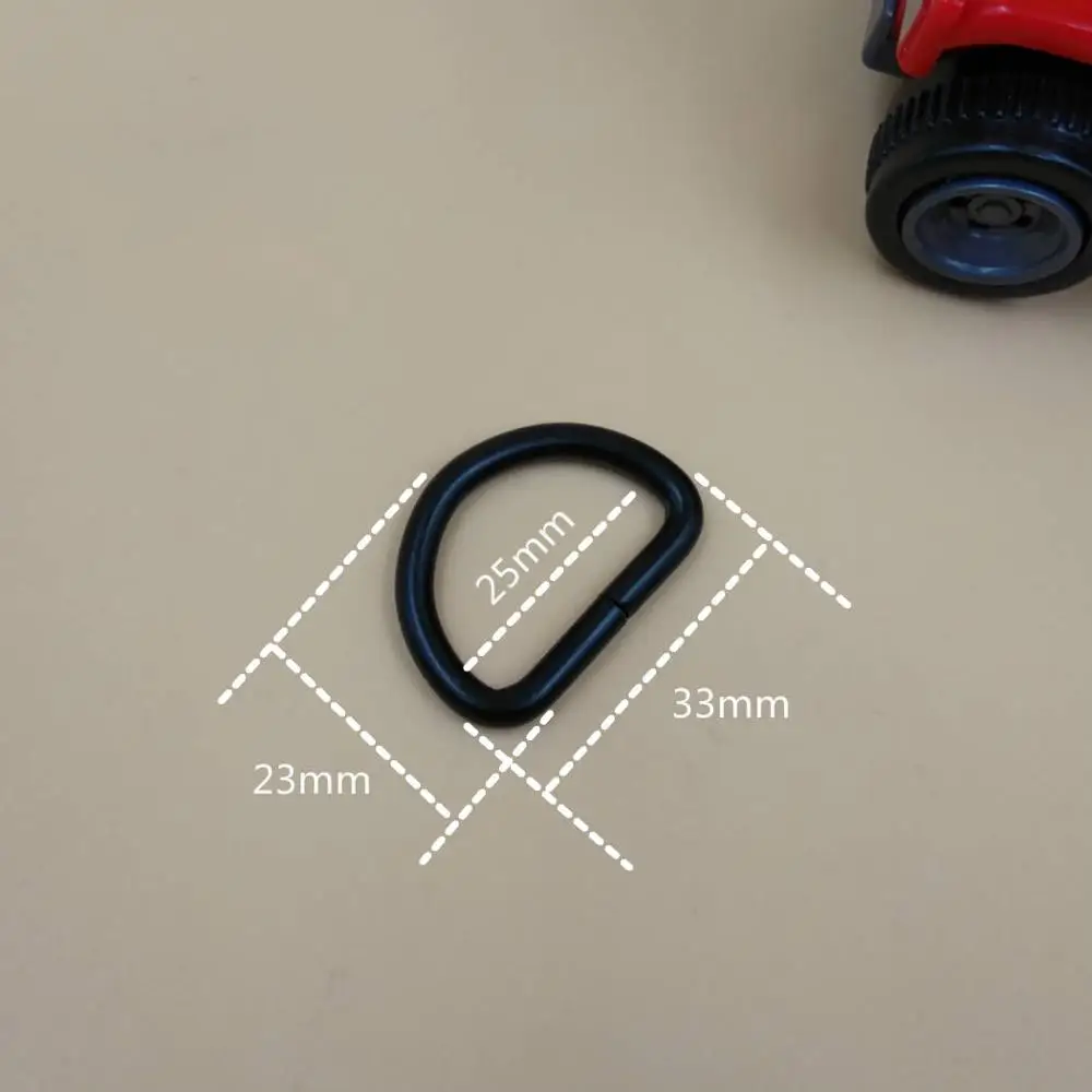 Black 25mm " 1,5" " для 25 мм 38 мм 50 мм лямки D Кольцо ползунки делая Швейные ремесленные ботильоны с ремнями сумки крепеж пряжки аксессуары - Цвет: Black 25mm
