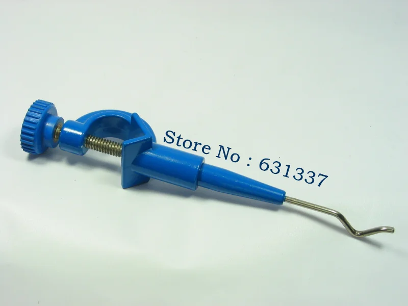 

lab suspension holder clamp plastic coated powder coating blue color