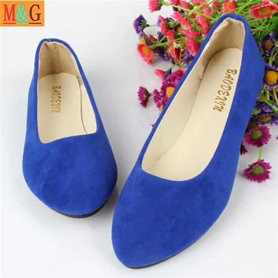 2014 Mushrooms Street pointed flat shoes Candy colored Shoes New Single Japanese Wind Pointed Flat Heel Women Shoes|Обувь без каблука|