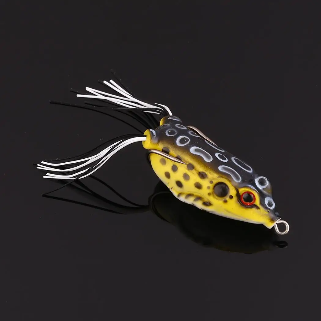 1 шт. мягкая трубчатая приманка японская пластиковая рыболовная Лягушка тройные