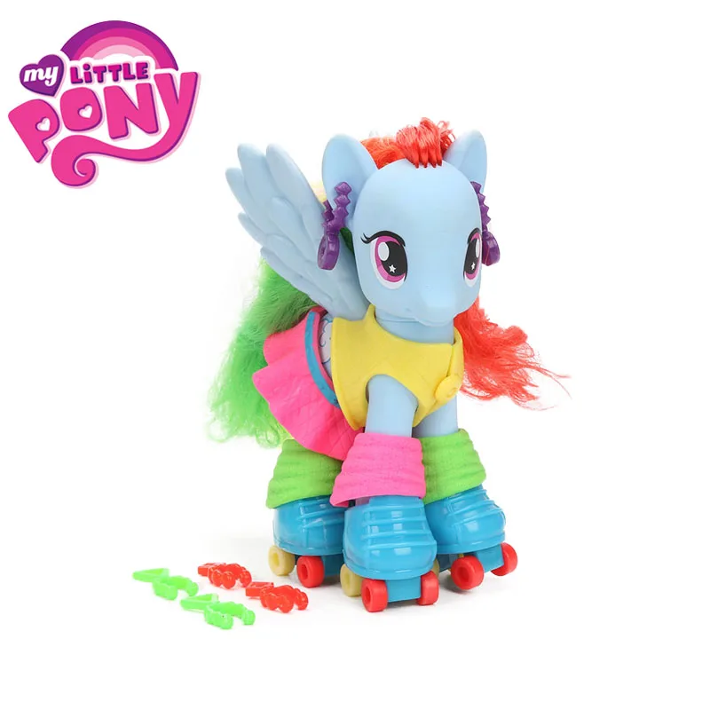 5 дюймовые игрушки My Little Pony Dress up Fun Pinkie Pie Rainbow Dash ПВХ фигурки модный стиль игровой