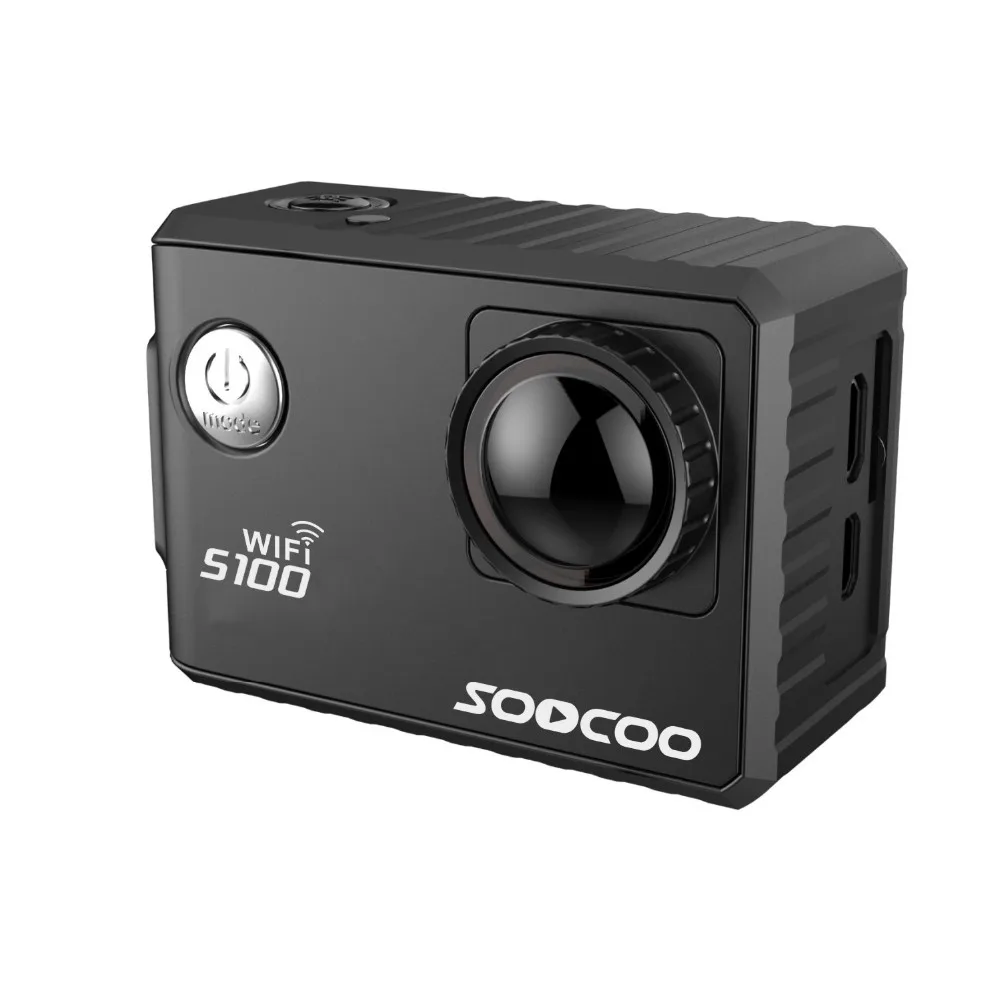 Экшн камера SOOCOO S100 4K Wi Fi NTK96660 водонепроницаемая 30 м встроенный гироскоп с GPS
