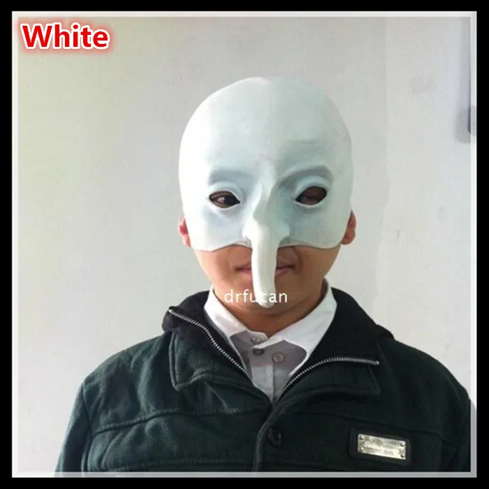 Хэллоуин Вечеринка Косплей длинный нос дятел маска резиновая латексная животное