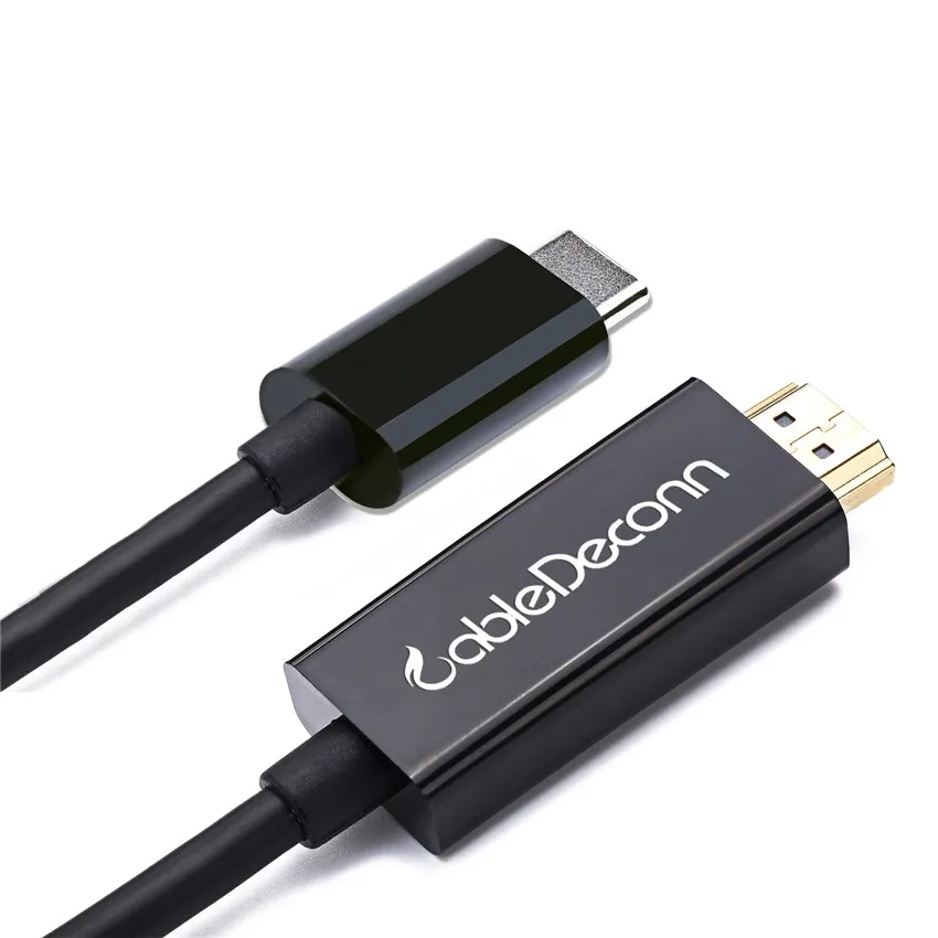 Кабель Thunderbolt 3 USB C к HDMI 4K 3m 1 Type адаптер для Mac book ноутбука Google Chromebook кабель| |