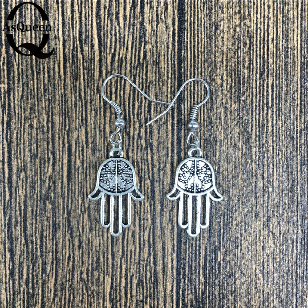 Модные женские Серьги brincos покрытый серебром слон Звездные руки moon ufo панковские