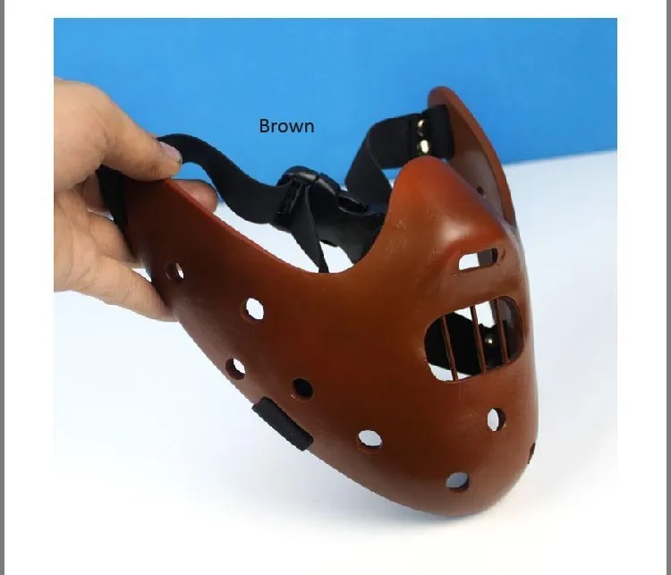 Маска из фильма тишина ягнят Ганнибал Лектер маски смолы для маскарада Хэллоуина