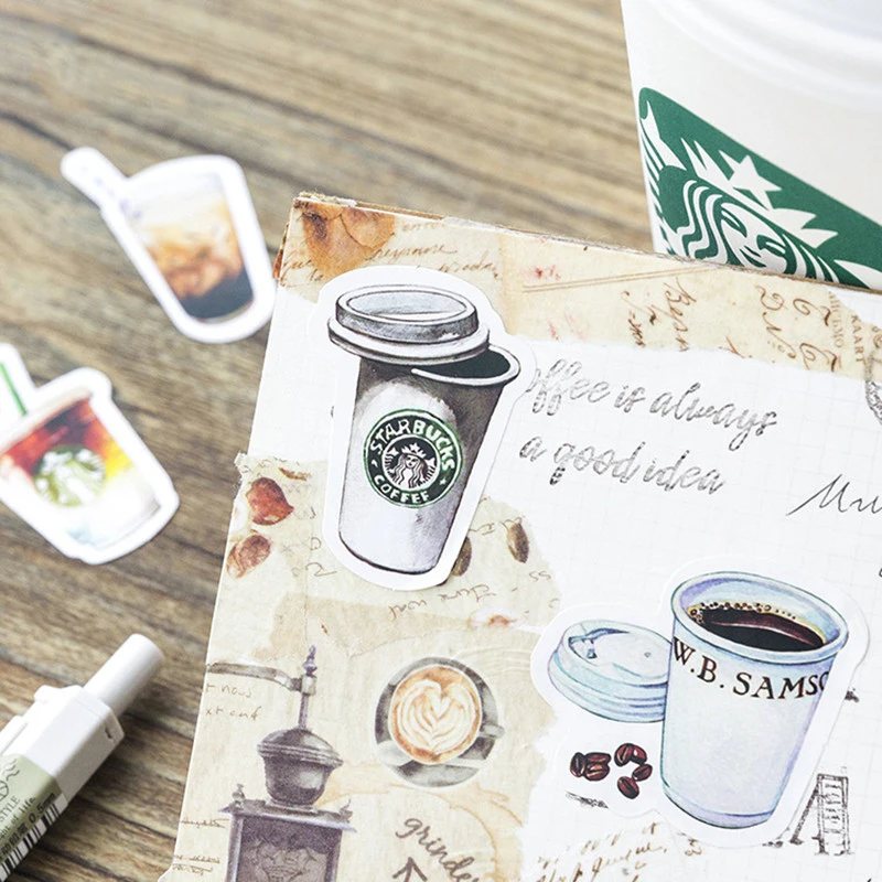 (46 шт./лот) I love drink Label Stickers декоративные канцелярские наклейки скрапбукинг сделай
