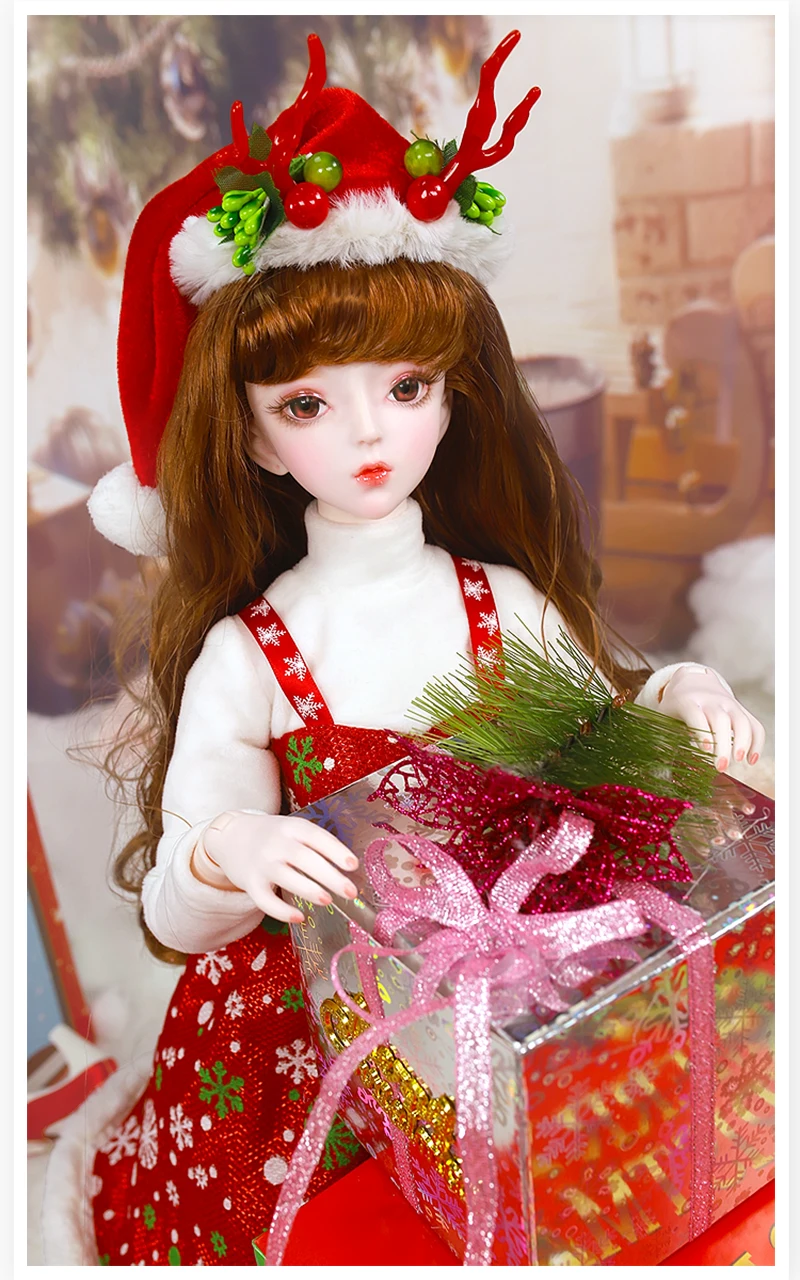 DBS 1/3 BJD Blyth Кукла имя Христос Санта Рождественский подарок механическое соединение тела 62 см Высота девушки ледяной, SD