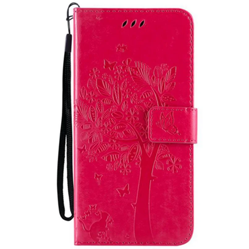 Розово-красный Кожаный чехол-книжка для LG G3 G4 mini/C90/H502F compact G5 G8/G8S thinq Q8 Nexus 5X рельефный чехол-кошелек с подставкой Чехол для телефона - Цвет: Розово-красный