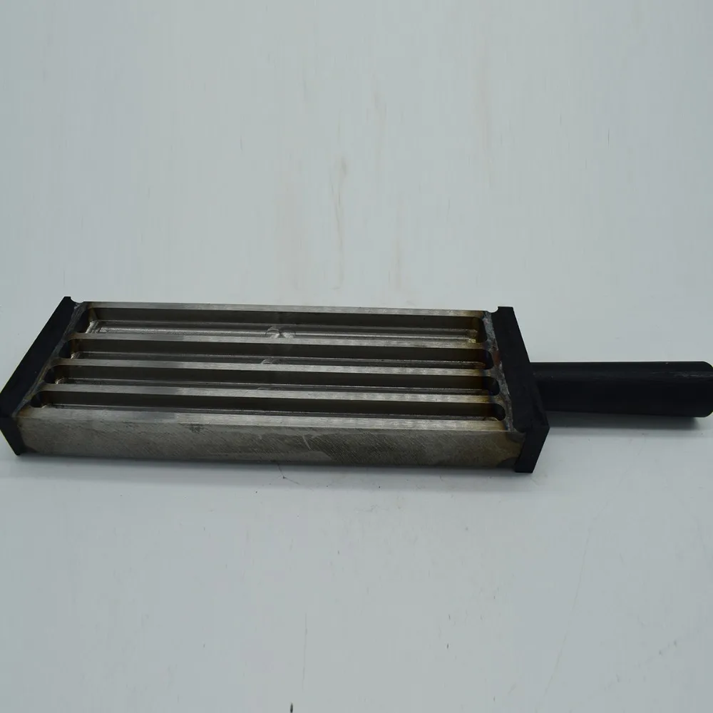 Стальной Лоток для плавильной печи 6 шт. отверстий масляный желоб инструмент