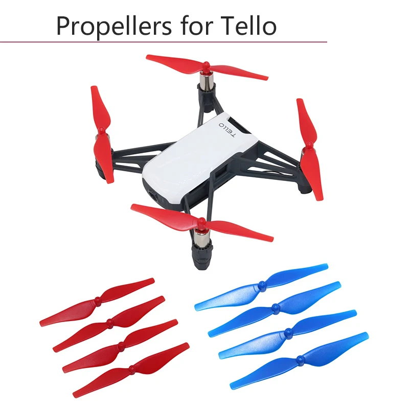 4 шт. пропеллеры для DJI Tello запасные части прочный стабильный быстрый выпуск CCW CW