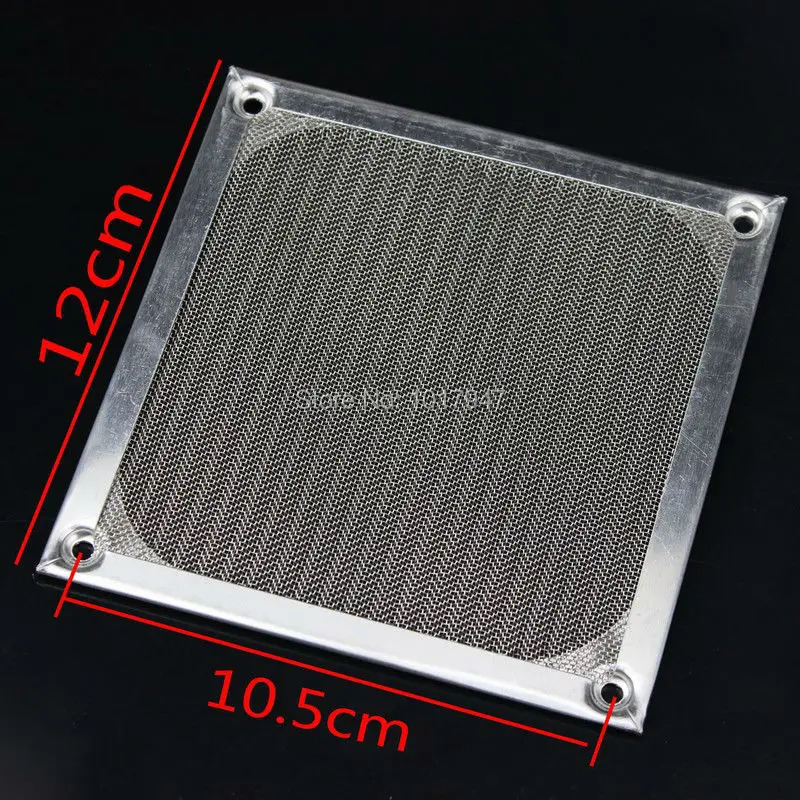 5 шт. в партии алюминиевый Пылезащитный фильтр Пылезащитная сетка для 120 мм