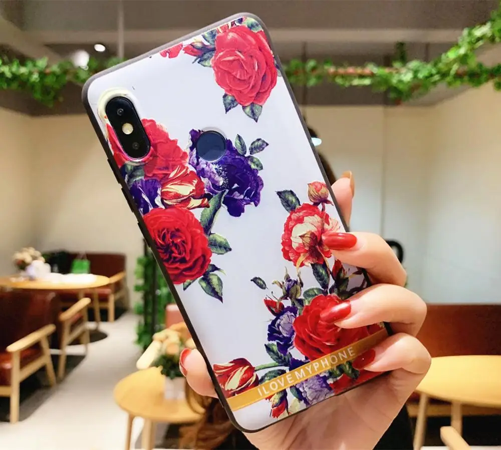 Чехол для Xiaomi Mi 8 lite 15 цветов 3D узор новый дизайн мягкий силиконовый чехол из ТПУ