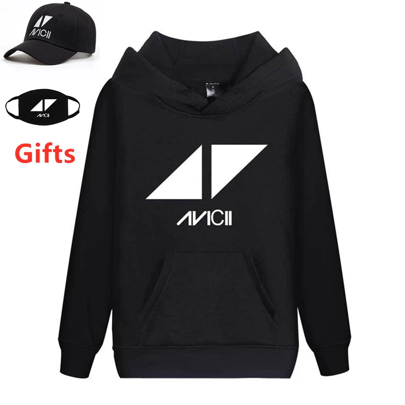Кепки и маски как подарки DJ толстовки avicii для мужчин женщин хип хоп рэппер Bboy