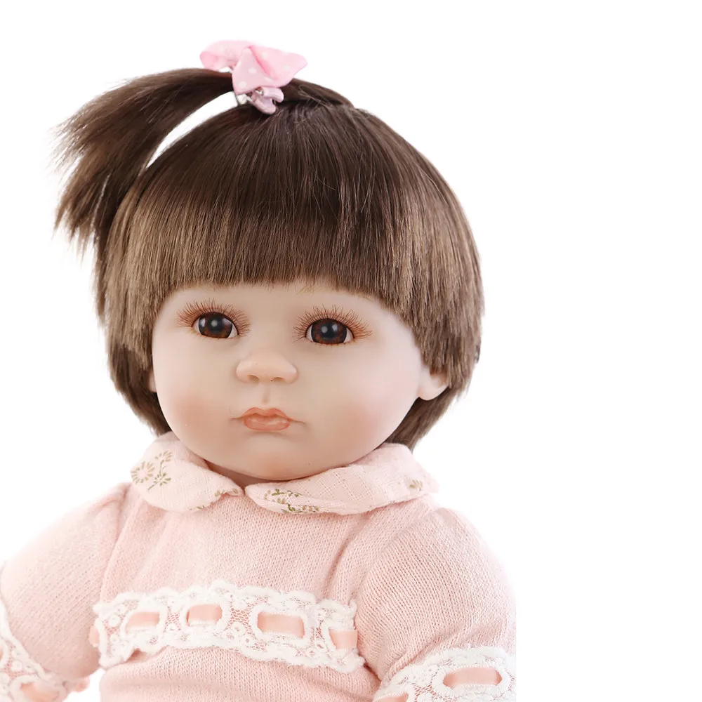 Прекрасные 22 дюйма куклы Reborn Baby реалистичные Силиконовые Мягкие 55 см Младенцы реальная жизнь кукла с детская игрушка медведь так по-настоящему ребенок Playmates K5