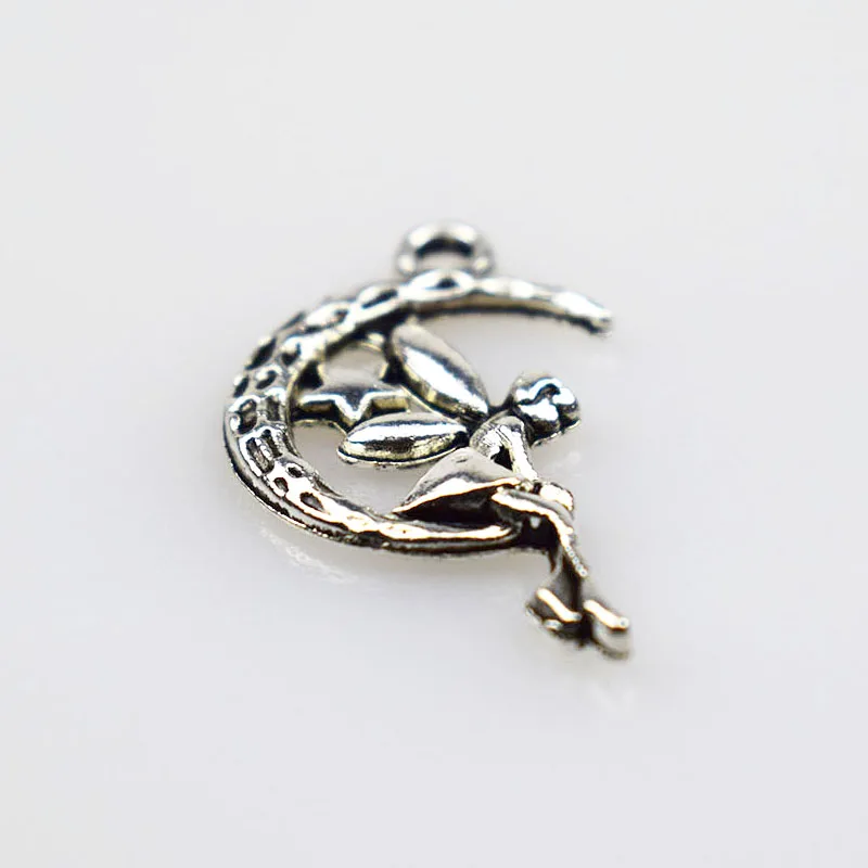 10 шт. 25*14 мм Античное золото луна и звезды Ангел подвески | Украшения аксессуары