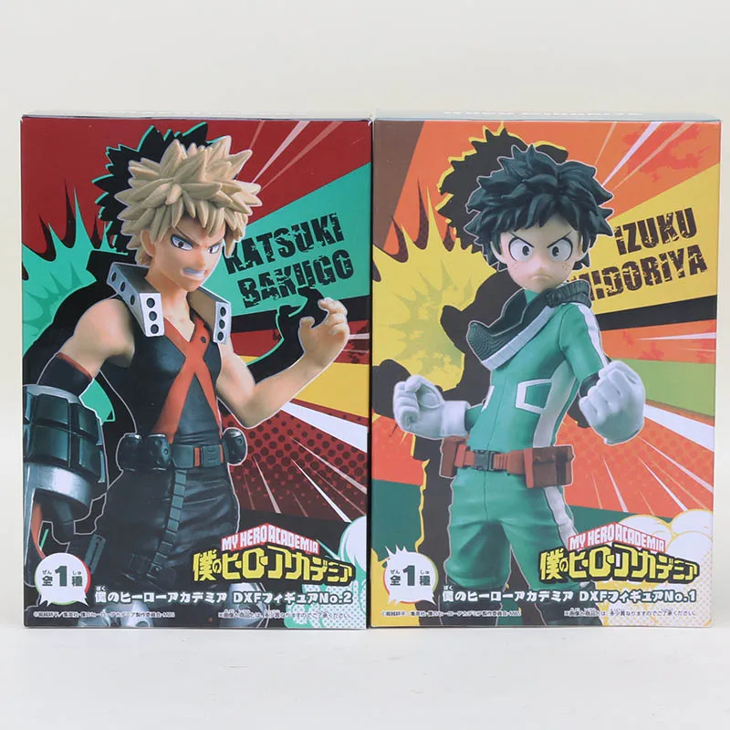 15 см аниме DXF мой герой Brinquedos Midoriya Izuku Bakugou Katsuki фигурку ПВХ Коллекционная модель