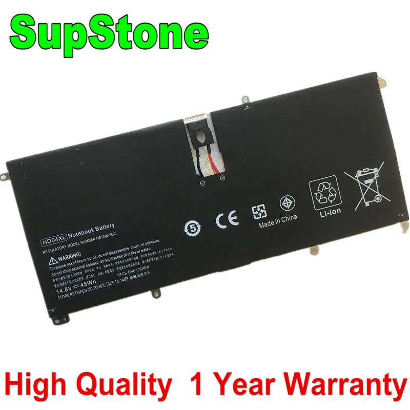 SupStone HD04XL Батарея для струйного принтера Hp Envy Spectre XT 13 2021TU 2000EG 212TU 2124TU 2306TU 685989 001