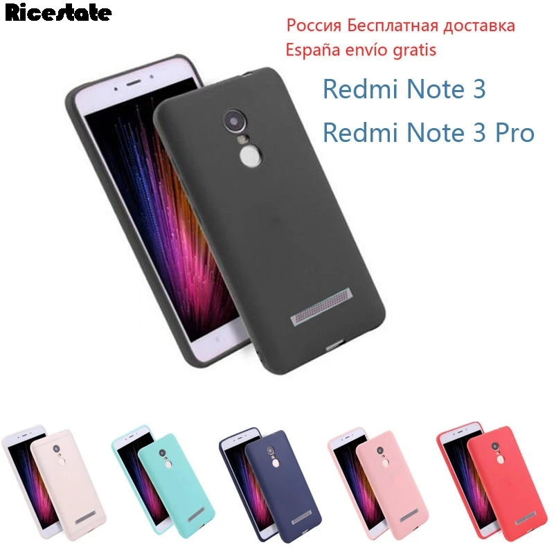 Чехол для xiaomi redmi note 3, чехол для xiaomi redmi note 3 pro, чехол Ricestate, суперматовая защитная задняя крышка, мягкий чехол для redmi note 3