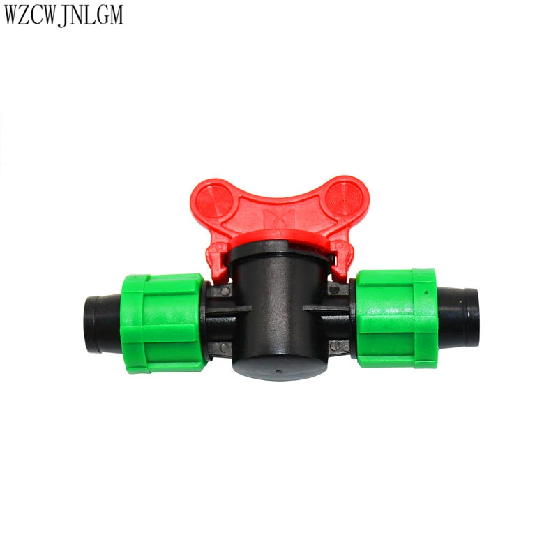 КАПЕЛЬНАЯ лента 5/8 &quot16 мм прямой запорный клапан орошающий теплица шланг для