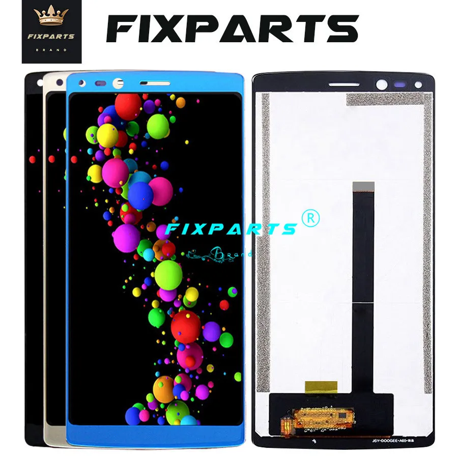 5," Doogee mix lcd дисплей кодирующий преобразователь сенсорного экрана в сборе Mix 2 5,99" Doogee Mix2 lcd Черный Запасные части Doogee mix Lite
