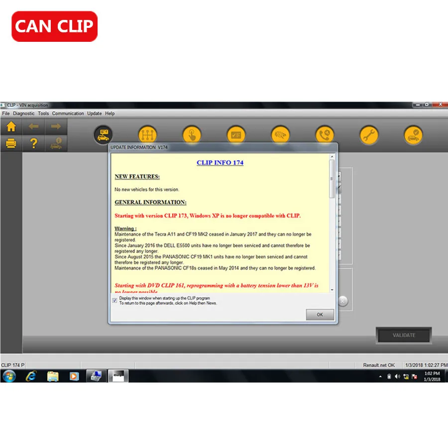 Can Clip для Renault V176 по CD|can clip for renault|for renaultcan |