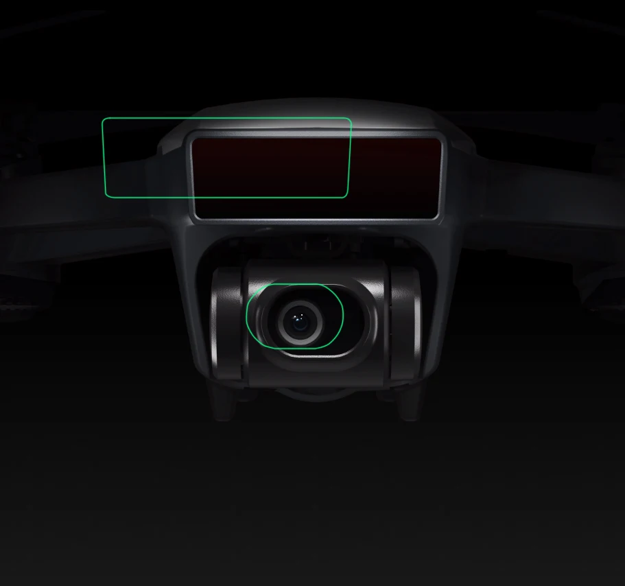 4 шт. пылезащитная пленка комплекты для DJI Spark Drone аксессуары объектива камеры
