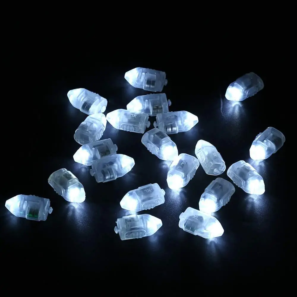 20 шт./лот круглые шариковые лампы светодиодные шарики мини-вспышки светящиеся