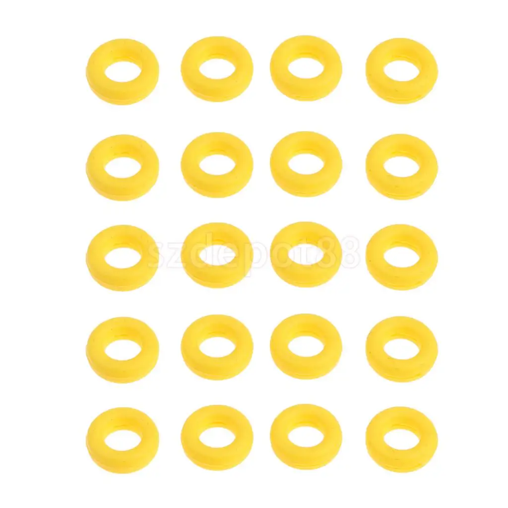 Yellow 10 пар Противоскользящие силиконовые крючки для ушей держатель для очков Солнцезащитные очки - Цвет: Yellow