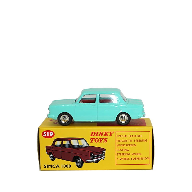 

1:43 DeAgostini DIECAST MODEL 519 SIMCA 1000 62 DINKY TOYS COLLECTION