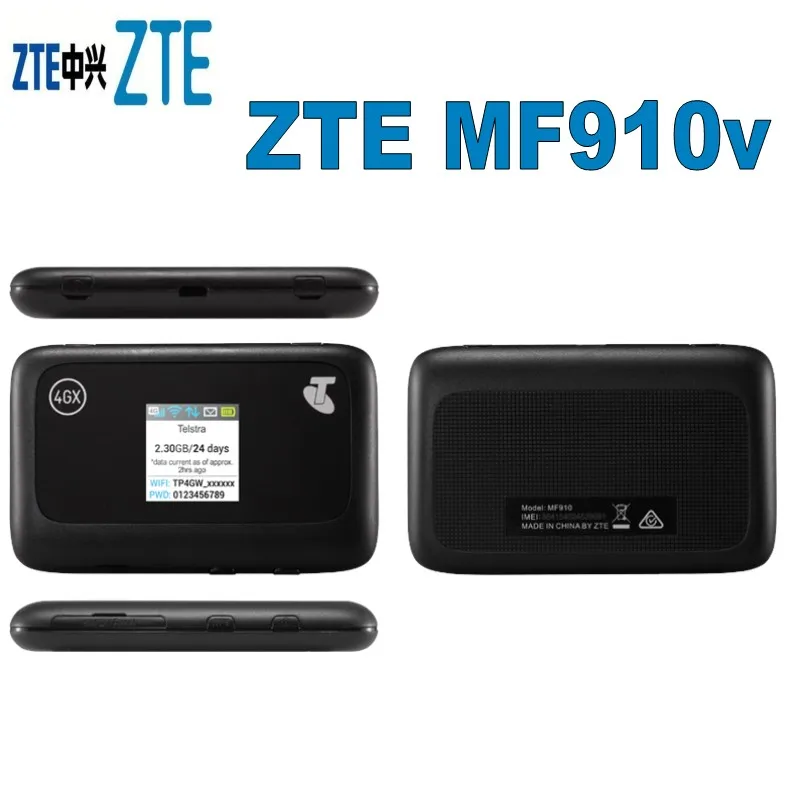 Lot of 10pcs ZTE Unlock MF910v 4G POCKET WIFI router plus 2pcs antenna | Компьютеры и офис