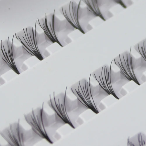 Черный 8 мм 10 12 60 фотоэлементов накладные ресницы лоток для макияжа|lash extension