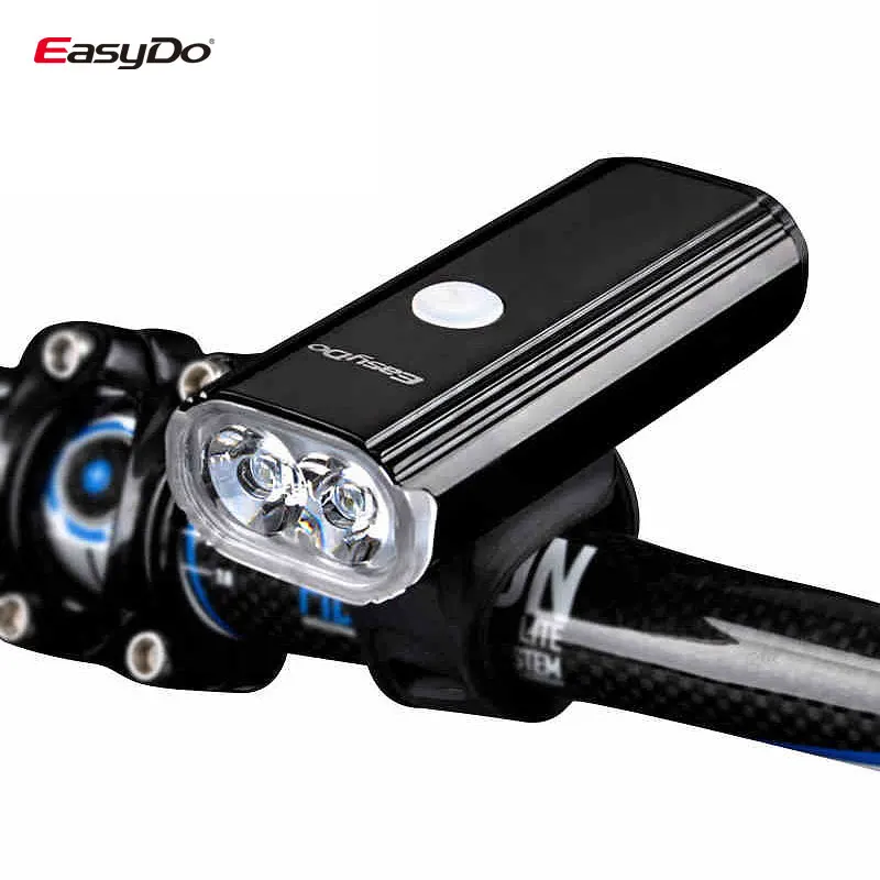 Easydo EL-1110 двойной XPG светодиодный фонарь, корпус из сплава, батарея 4400 мАч, 1000 люмен, вращение на 360 градусов, Велоспорт, Передний фонарь Easydo EL-1110 двойной XPG светодиодный фонарь, корпус из сплава, батарея 4400 мАч, 1000 люмен, вращение на 360 градусов, Велоспорт, Передний фонарь