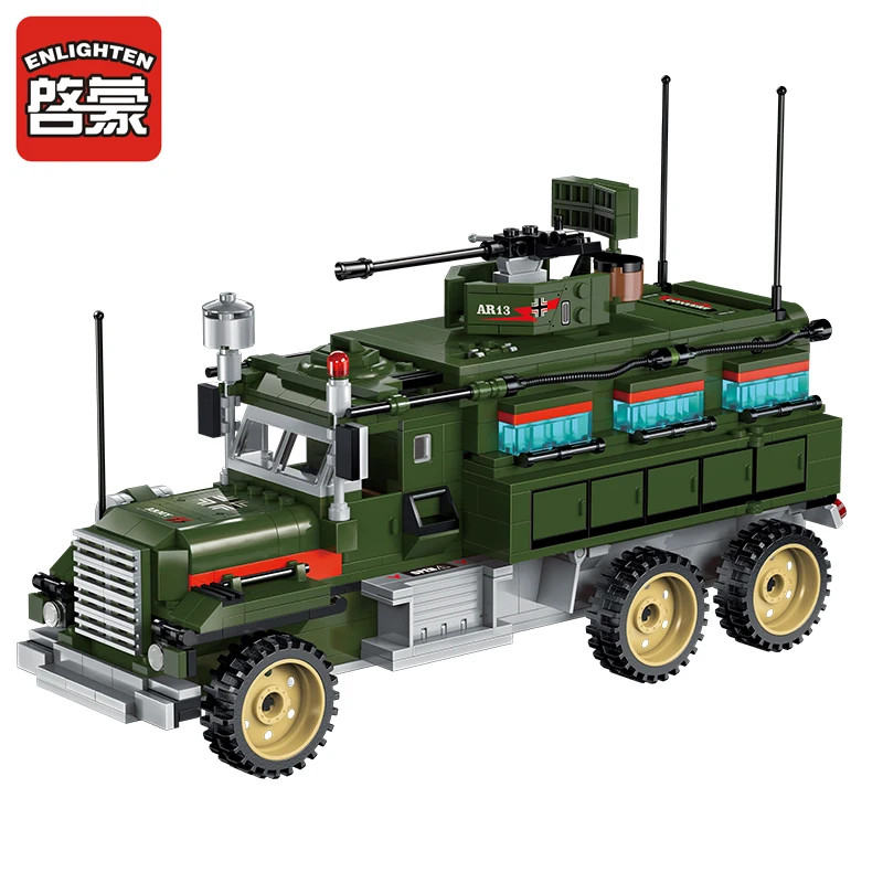 Просветите военные образовательные строительные блоки игрушки для детей