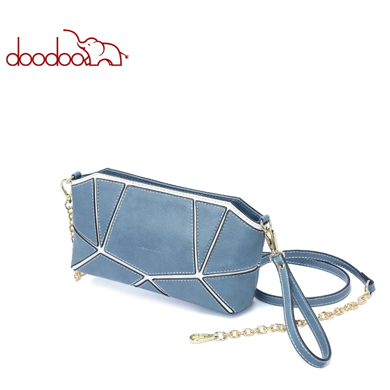 Брендовая женская сумка DOODOO женские сумки через плечо Дамская маленькая