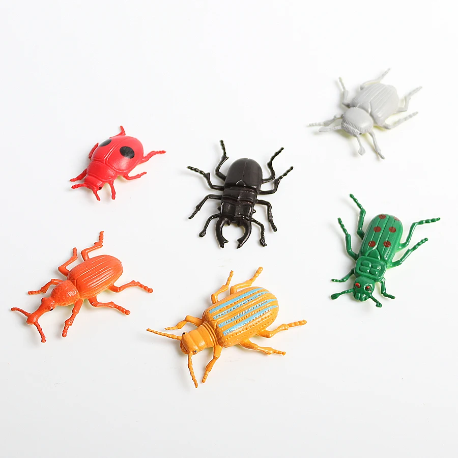 Модель Beetle модель моделирования для детей раннее Когнитивное обучение фигурка