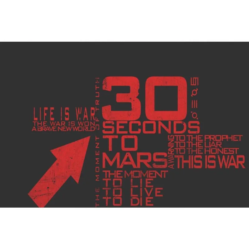 Самые приятные изготовленные на заказ с изображением группы &quot30 Seconds to Mars&quot