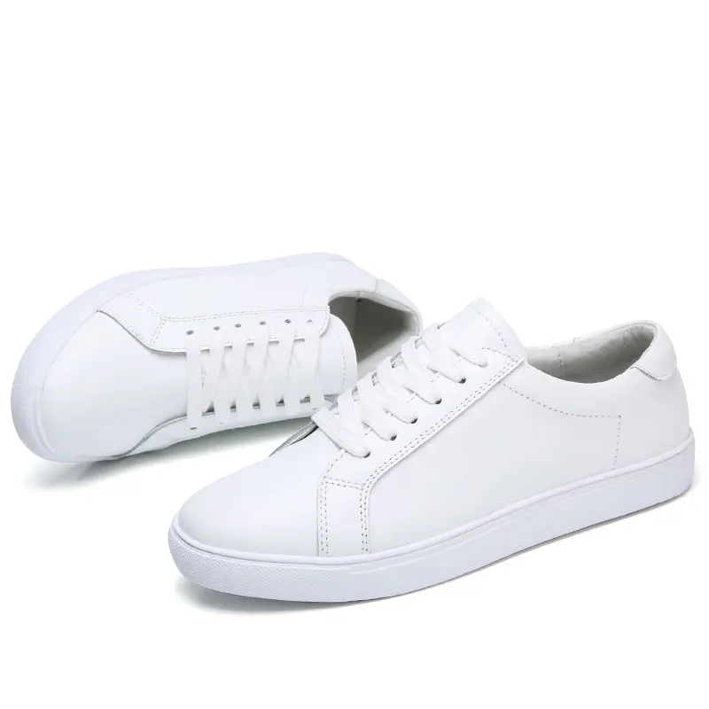 FONIRRA Spring Split Leather Cross Tied Withe Sneaker Women Shoes Black Flat Casual Genuine 113 | Обувь