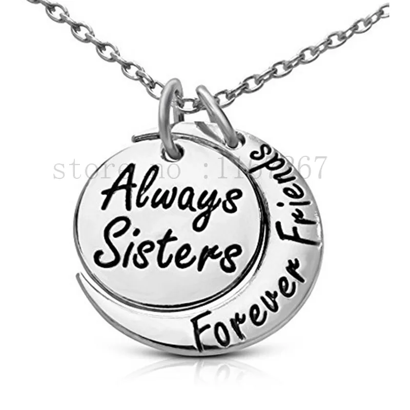 Коллекция 2017 года популярное ювелирное изделие с ручной штамповкой кулон из двух