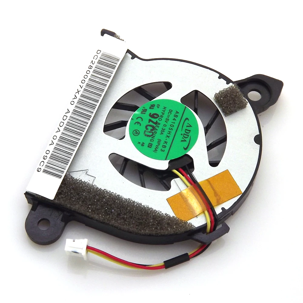 New AB4105HX-KB3 DC5V 0.35A Cooler Fan Replacement For Toshiba N410 N411 N415 NB305 NB300 CPU | Компьютеры и офис
