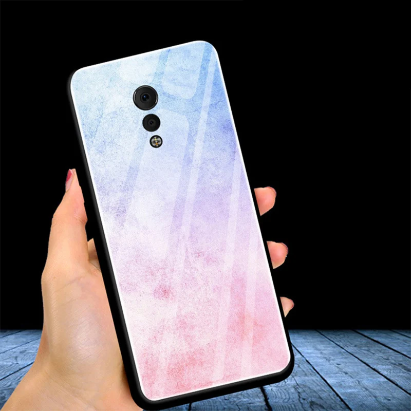5 46 &quotдля vivo xplay6 чехол для телефона градиентный синий из закаленного стекла xplay 6