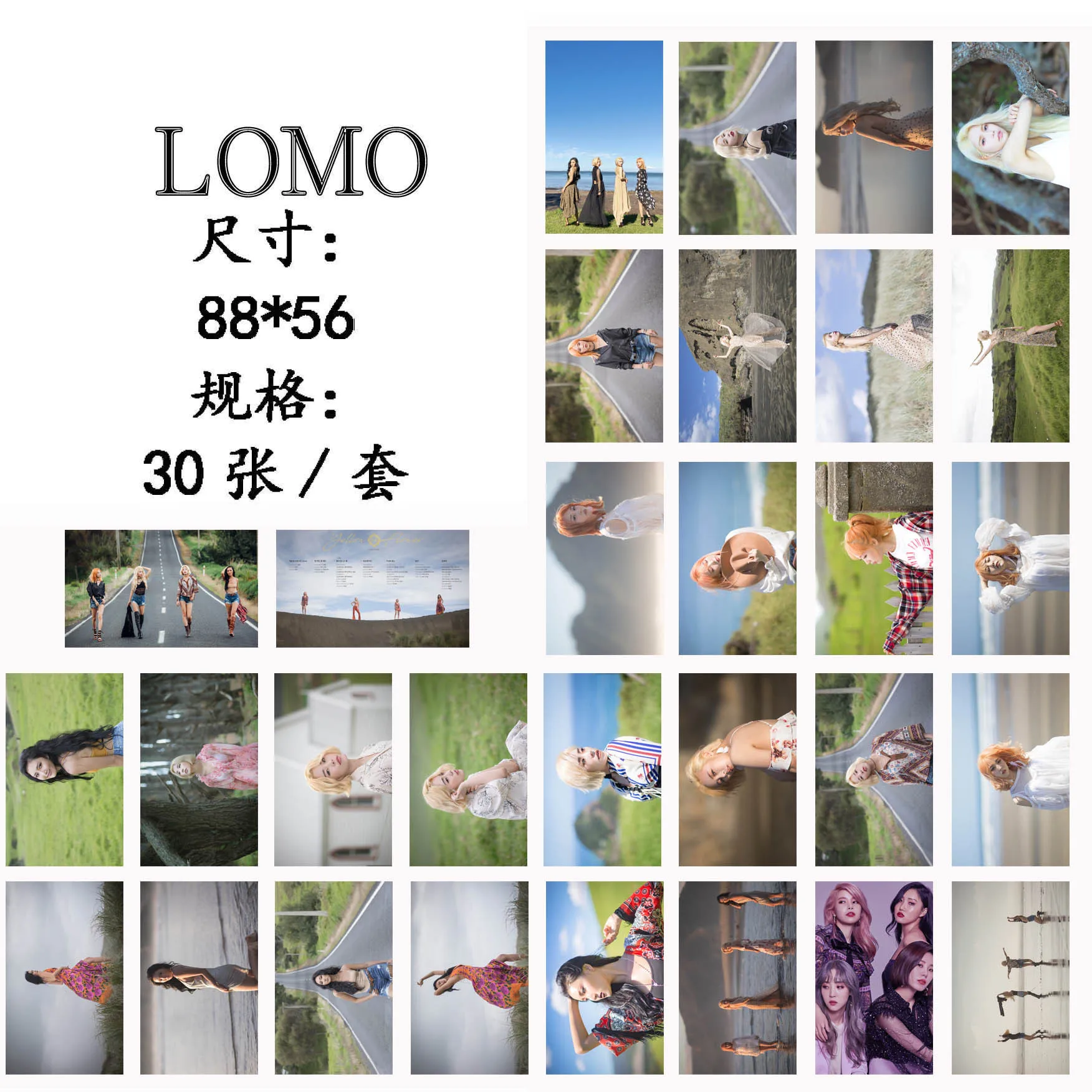 Открытка KPOP MAMAMOO фотооткрытки k pop наклейка для текста 30 шт. открытка LOMO фотоальбом