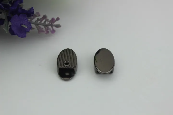 Сделай Сам металлическая застежка молния хвостовой зажим Пряжка стоп заглушка