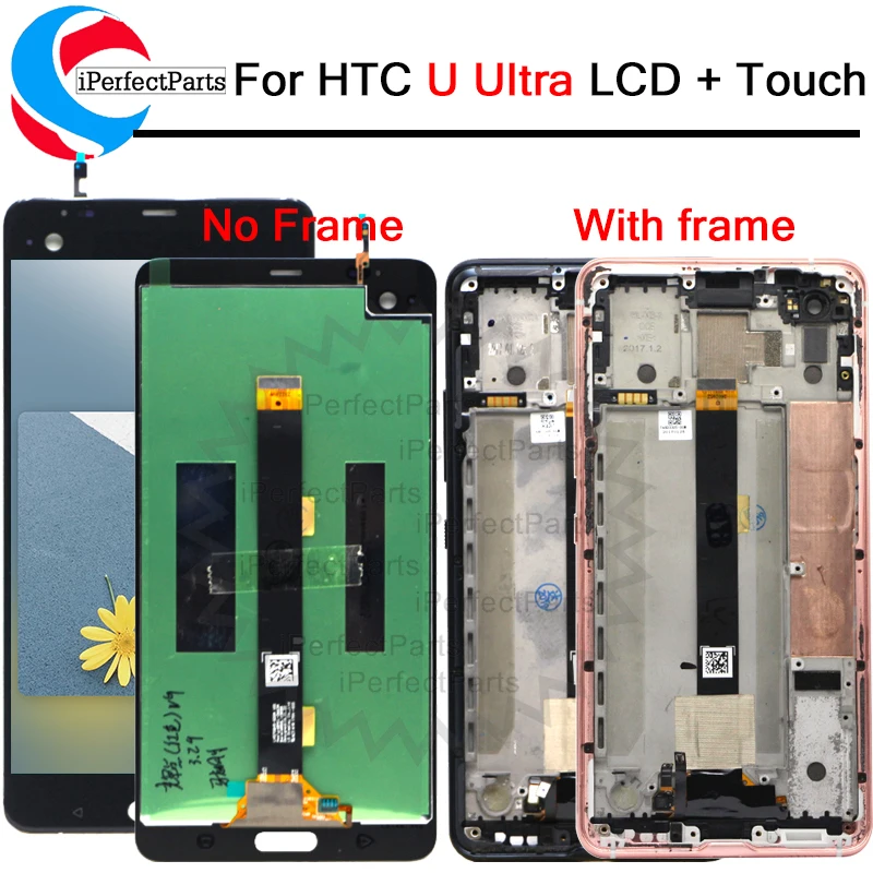 2560x1440 Для 5 7 &quotЖК дисплей HTC U ULtra детали для замены ЖК дисплея Ocean Note +